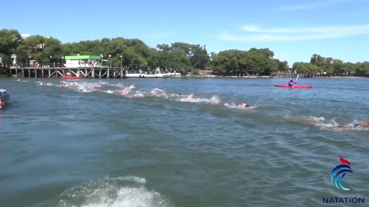 FFN - Grand angle: Les marathoniens de l'eau libre