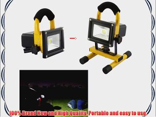 Download Video: DBPOWER? 20W LED Flood Light Lamp Landscape Outdoor Waterproof 120 Degree Beam Angle Security