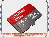 Professional Ultra SanDisk 64GB MicroSDXC Card for Samsung Samsung GALAXY Note 10.1 (2014 Edition)