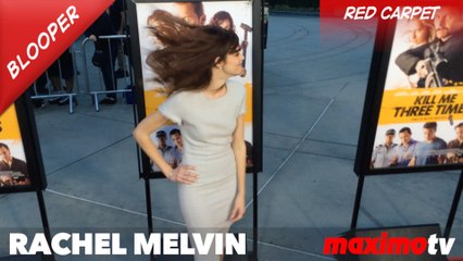 BLOOPER! Rachel Melvin Kill Me Three Times OOPS!