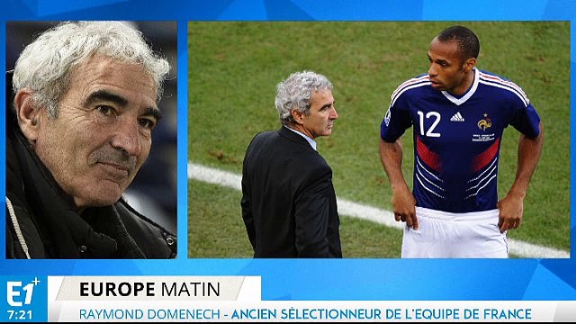 Domenech : on a bouffé l’hommage à Thierry Henry