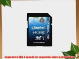 Kingston Digital 64GB SDXC Class 10 Flash Card G3 (SD10G3/64GB)