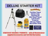 DELUXE Starter Package for the Samsung WB100 MV900F EX2F ST76 ST66 Digital Cameras. Includes