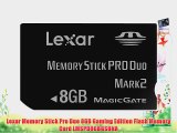 Lexar Memory Stick Pro Duo 8GB Gaming Edition Flash Memory Card LMSPD8GBGSBNA