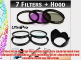 NEW 67mm UltraPro PREMIUM Filter Kit   Lens Hood Bundle Includes Multi-Coated 3 PC Filter Kit