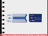 Sony 128MB Memory Stick Duo Memory Card (Model# MSH-M128A)