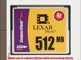 Lexar Media 512 MB CompactFlash (CF512-231) (Retail Package)