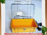 Pelican 1050 Micro Case Clear with Yellow Liner