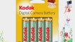Kodak Max 4 NiMH 2500mAh Rechargeable AA Batteries