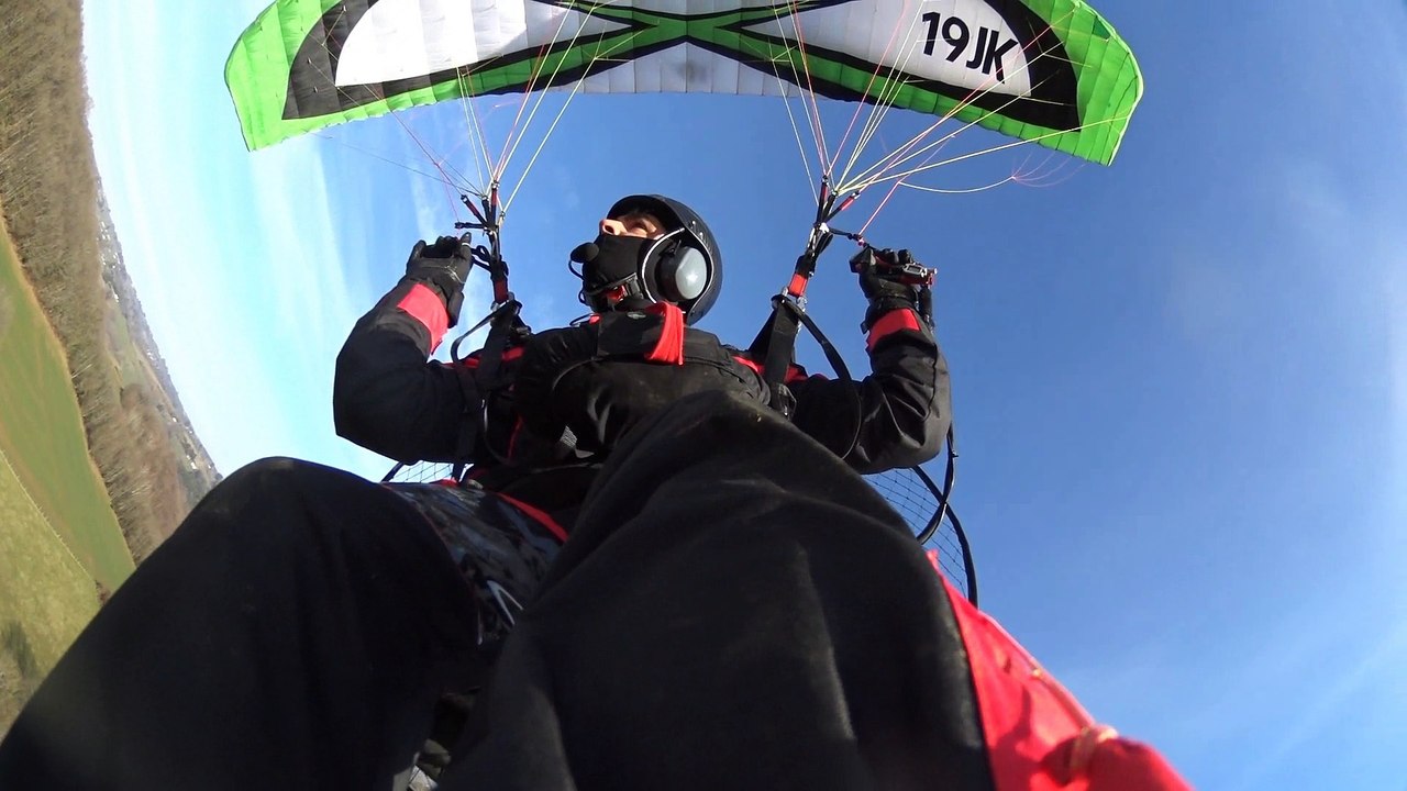 Paramoteur Limousin février  mars 2015