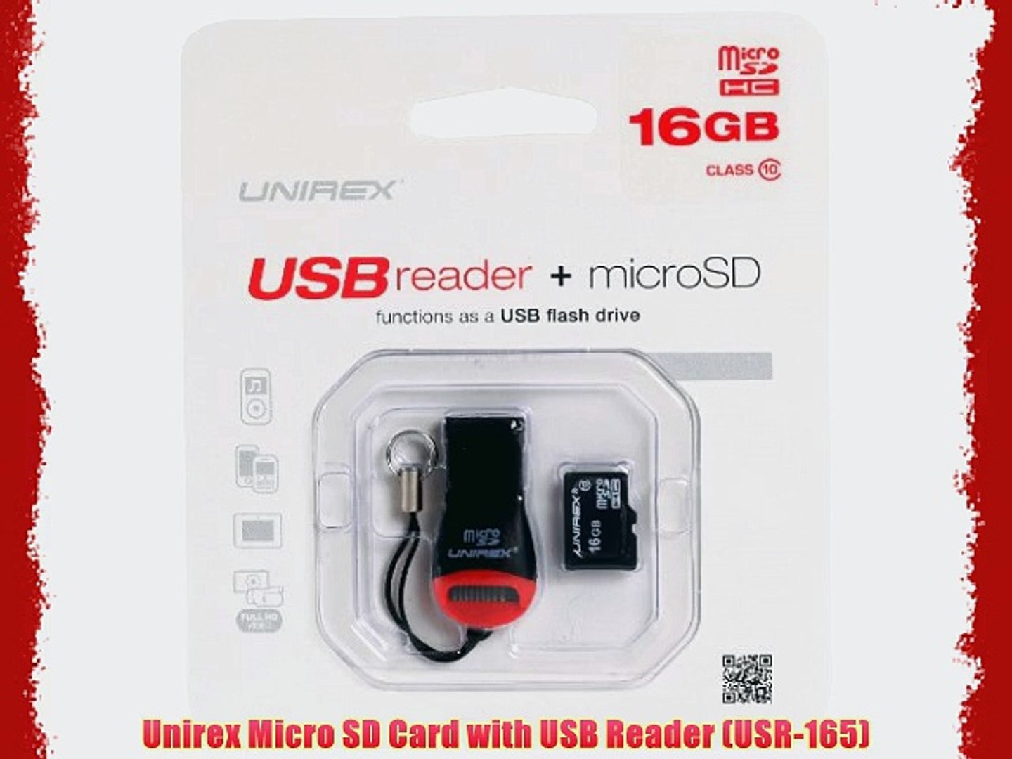 Unirex Micro Sd Card With Usb Reader Usr 165 Video Dailymotion