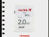Sandisk 2GB SD Gaming Card for Nintendo Wii (SDSDG-2048-E10 Retail Package)