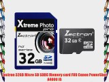 Zectron 32GB Micro SD SDHC Memory card FOR Canon PowerShot A4000 IS