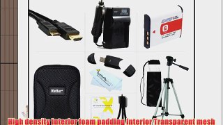 Essential Accessories Kit For Sony Cyber-shot DSC-HX30V DSC-HX20V Digital Camera Includes Extended