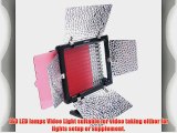 Yongnuo 160 Pro LED Video Studio Light YN-160 LED Panel for Canon Nikon Sony Panasonic Samsung