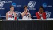 So embarrassing and funny moment for Wisconsin Basketball player  at Press Conference