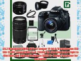 Canon EOS 70D Digital SLR Camera Kit with 18-55mm IS STM Lens and Canon EF 75-300mm III Lens