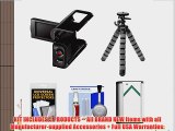 Sony AKA-LU1 LCD Camcorder Cradle with NP-BX1 Battery   Flex Tripod   Kit for Action Cam HDR-AS15