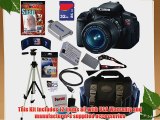 Canon EOS Rebel T4i 18.0 MP CMOS Digital SLR Camera with EF-S 18-55mm f/3.5-5.6 IS II Zoom