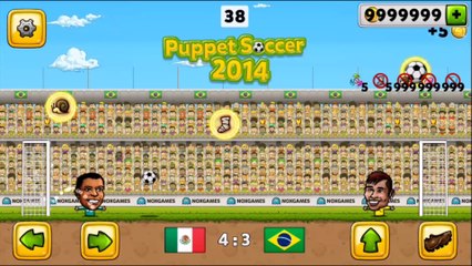 Puppet Soccer Gameplay #1  | Android & iOS  | 1080P