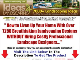 Ideas 4 Landscaping FACTS REVEALED Bonus + Discount