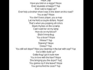 E 40 - Choices Yup (Lyrics)