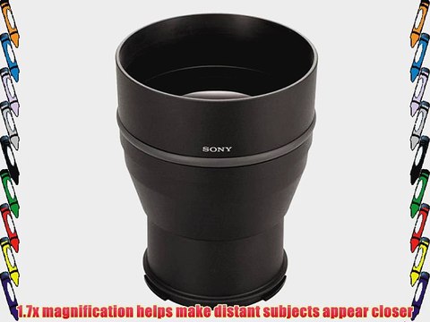 Sony VCL-DEH17R 1.7x Tele End Conversion Lens for DSC-R1 Digital Camera