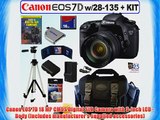 Canon EOS 7D 18 MP CMOS Digital SLR Camera with 28-135mm f/3.5-5.6 IS USM Standard Zoom Lens