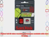 SanDisk 32GB Mobile Ultra MicroSDHC UHS-I High Speed Class 10 Card (New Version) with Komputerbay