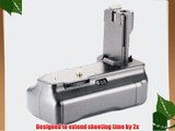 Bower XBGC50D Digital Power Battery Grip for Canon 20D/30D/40D/50D