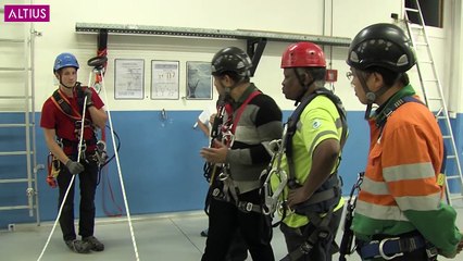 Training course work at height experts