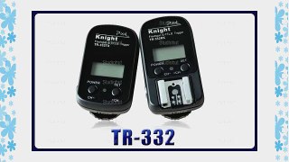 PIXEL Knight TR-332 2.4GHz Flash Radio Wireless Remote Shutter and Flash Trigger for Canon