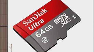 Professional Ultra SanDisk 64GB MicroSDXC Card for Garmin Virb Elite HD Camera is custom formatted