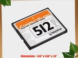 Kingston 512 MB Type I CompactFlash Card (CF/512) (Retail Package)