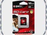 EMTEC Class 4 SDHC Flash Memory Card 16 GB