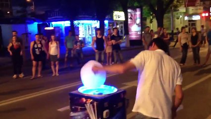 Pamuk şekeri ve sanat