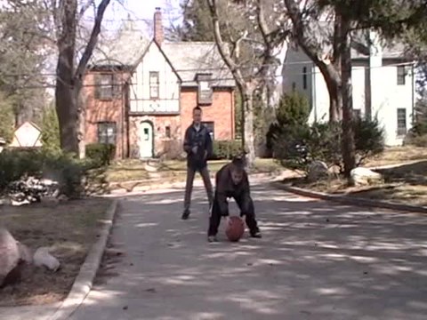 Quand des enfants font des incroyables trickshots avec un ballon de basket