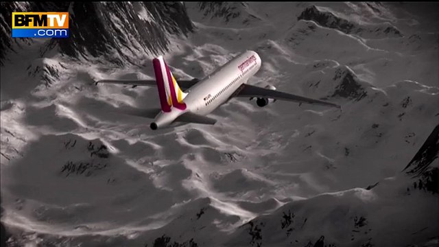 Le crash de l'A320 en images de synthèse