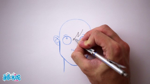 Dessiner une coiffure : Emo