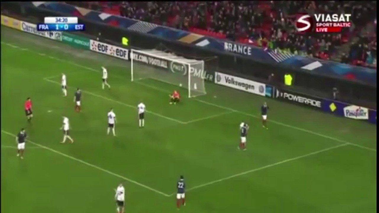 France U21 6 vs 0 Estonia U21 ~ International Friendly Match ~ 25.03.2015 ~ All Goals & Highlights