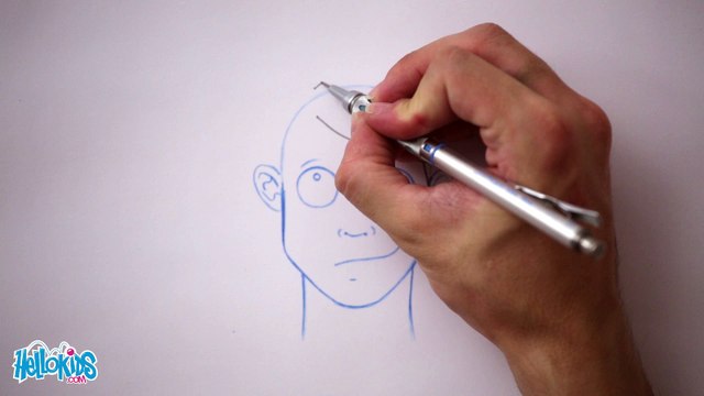 Dessiner une coiffure : La mèche