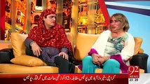 Best Of Himaqatain Aftab Iqbal Comedy Show - 25th March 2015