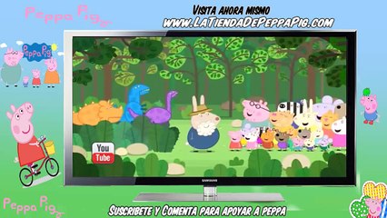 LA CERDITA PEPPA EN EL DINOPARQUE   VIDEOS DE PEPPA PIG ● PEPPA PIG EN ESPAÑOL