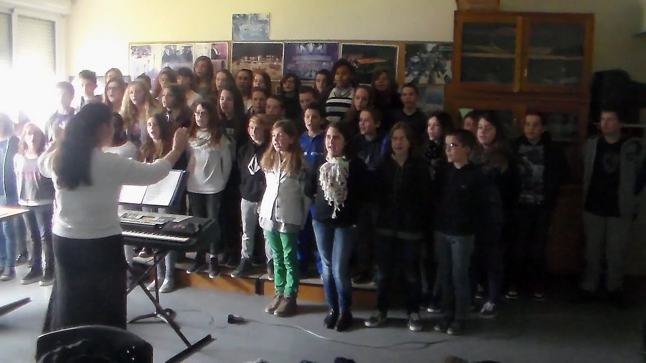 [École en choeur] Académie de Nantes - Collège Corentin Riou à Moutiers-les-Mauxfaits