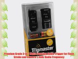 Aputure 2.4Ghz Trigmaster Radio Remote Flash Trigger and Shutter Cable Release fits Pentax