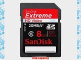 Sandisk 8GB EXTREME SDHC SD Card Class 6 (SDSDX3-8192 Bulk Package)