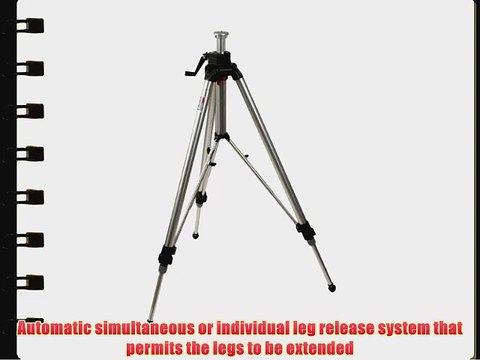 Manfrotto 3051 Studio Pro Tripod without Head for Medium Format Cameras (Silver)