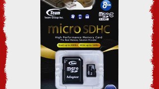 8GB Class 10 MicroSDHC Team High Speed 20MB/Sec Memory Card. Blazing Fast Card For RCA Small