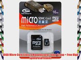 16GB Turbo Speed Class 6 MicroSDHC Memory Card For T-MOBILE DASH 3G G1 G2 GOOGLE. High Speed