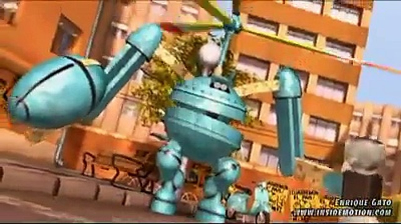 Robot　2 CGI 3D Animated MODO 801 Science fiction 　 Messiahstudio LightWAVE CGI